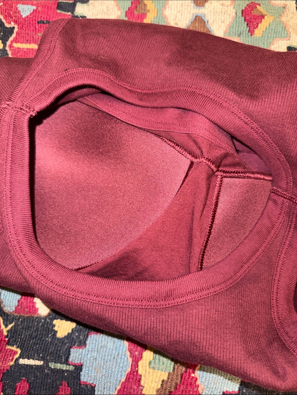 UNIQLO Cropped Ribbed Tank Top with built-in bra - size L - Picture 3 of 3